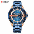 CURREN 8333 Relogio Men Watches Fashion Blue Man Watch Luxury Brand Waterproof Quartz Analog Wrist Watch Men Reloj Hombre